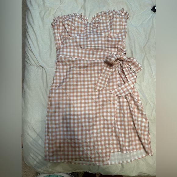 Gingham Mini Dress - Picture 1 of 1
